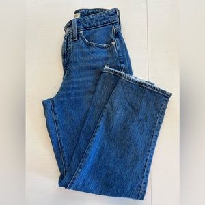 Madewell | Curvy Perfect Vintage Straight Jean, Size 26 Petite